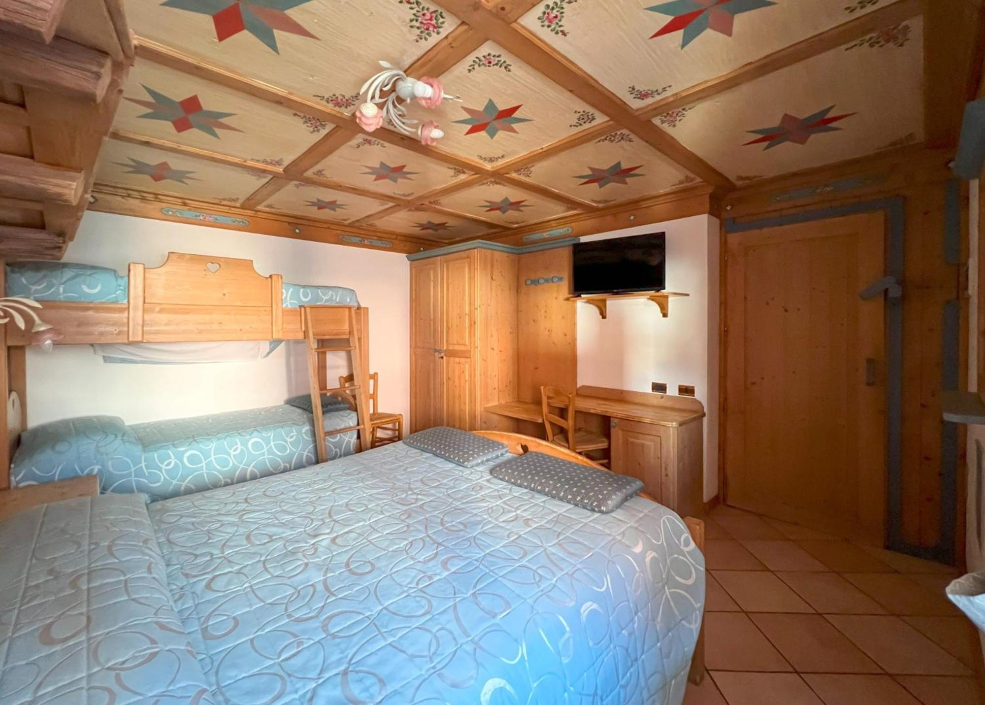 Hotel Residence Dahu Passo del Tonale Szoba fotó